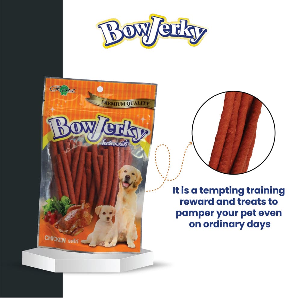 Rena BowJerky Chicken Sticks Dog Treats image 6