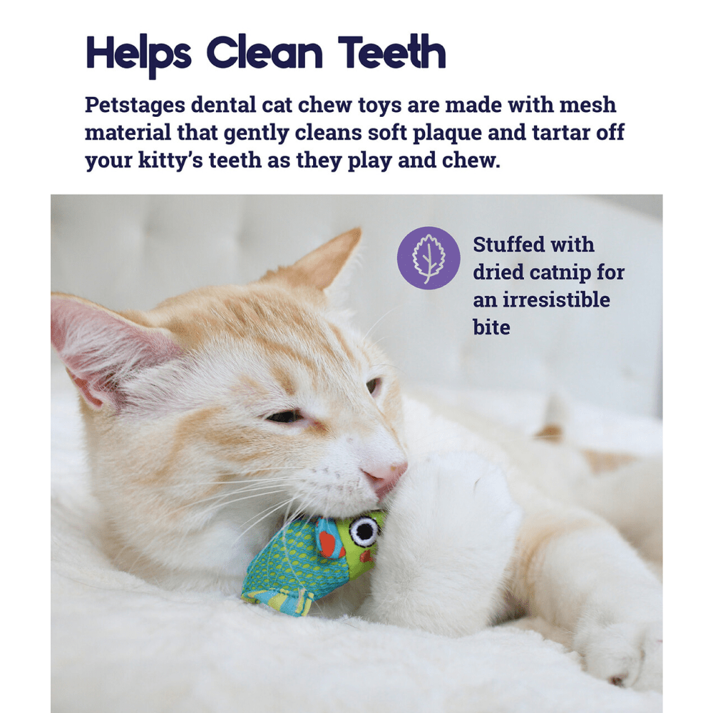 Petstages Hound Catnip Chew Mice Toy for Cats image 2