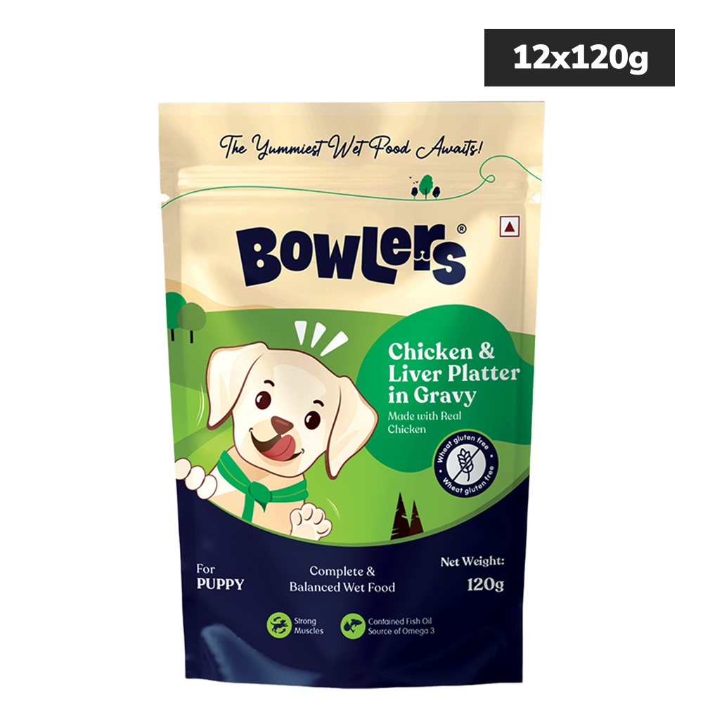 Bowlers Chicken and Liver Recipe in Gravy Puppy Dog Wet Food image 9