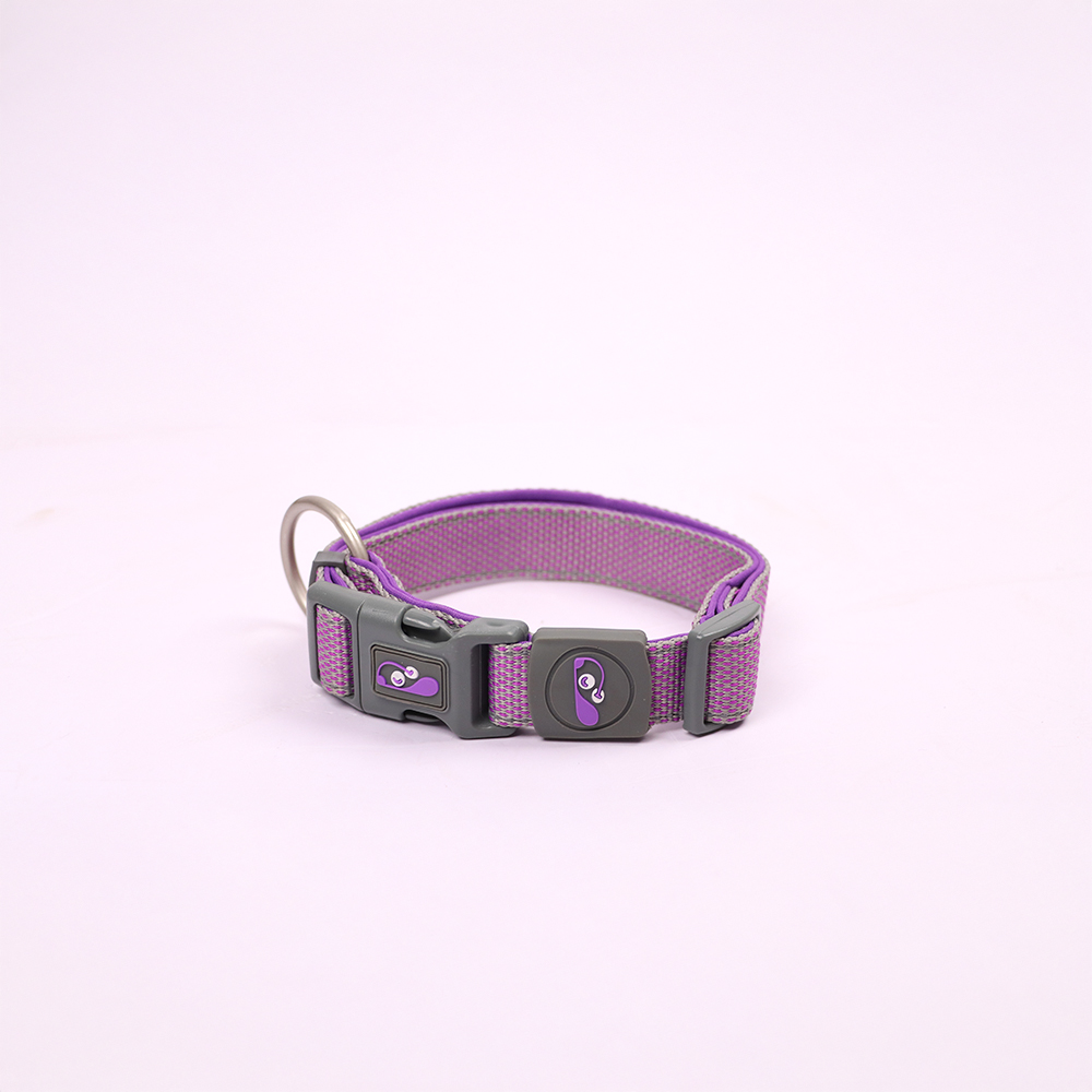 Skatrs Adjustable Collar for Dogs & Cats (Purple) image 1