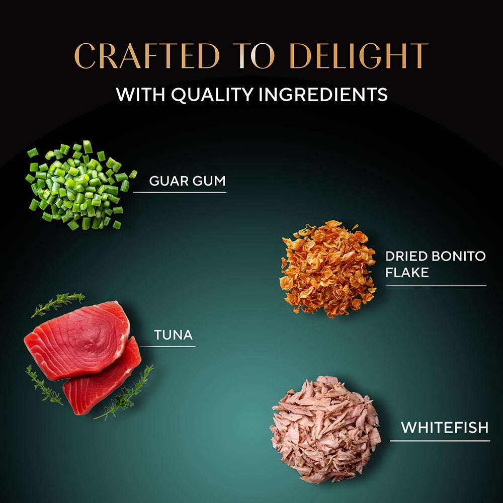 Sheba Maguro & Bream Fish Mix Premium Cat Wet Food image 2