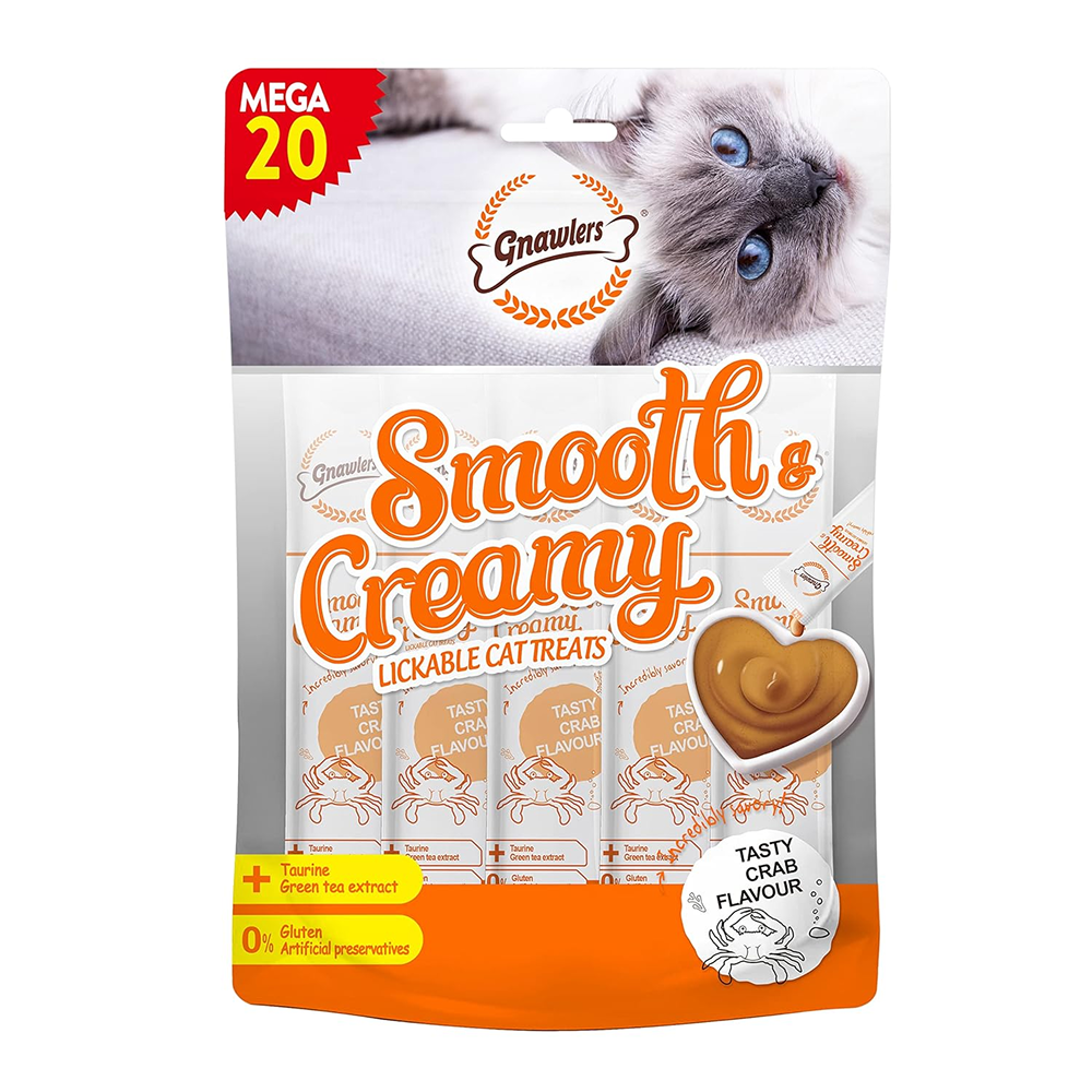 Gnawlers Crab Flavour Creamy Cat Treats image 5