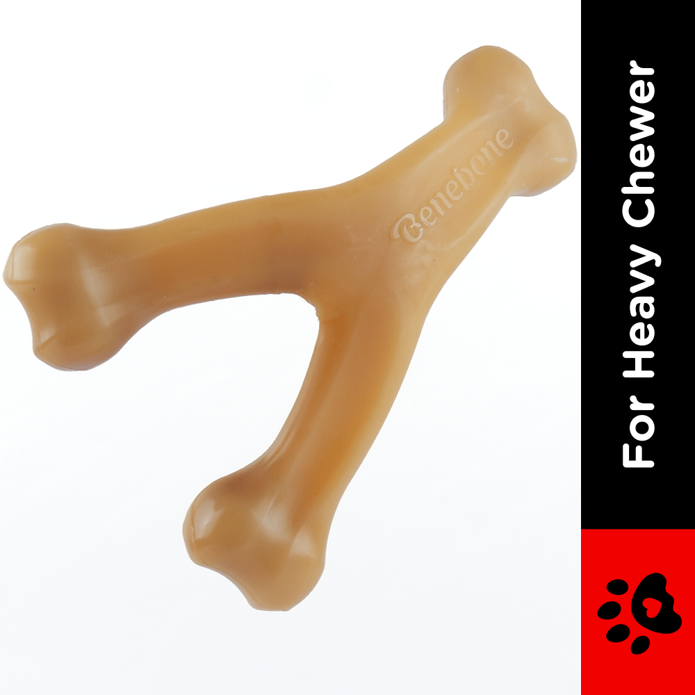 Benebone Chicken Flavored Wishbone Chew Toy for Dogs | For Aggressive Chewers image 3
