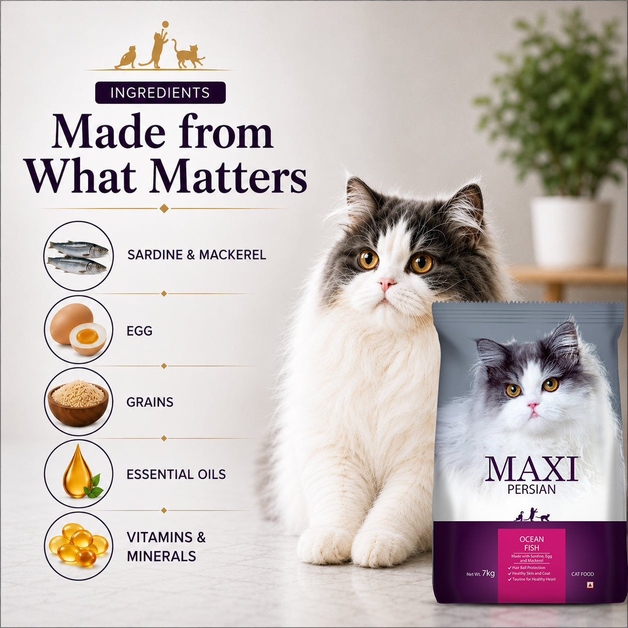 Maxi Persian Adult Cat Dry Food image 9