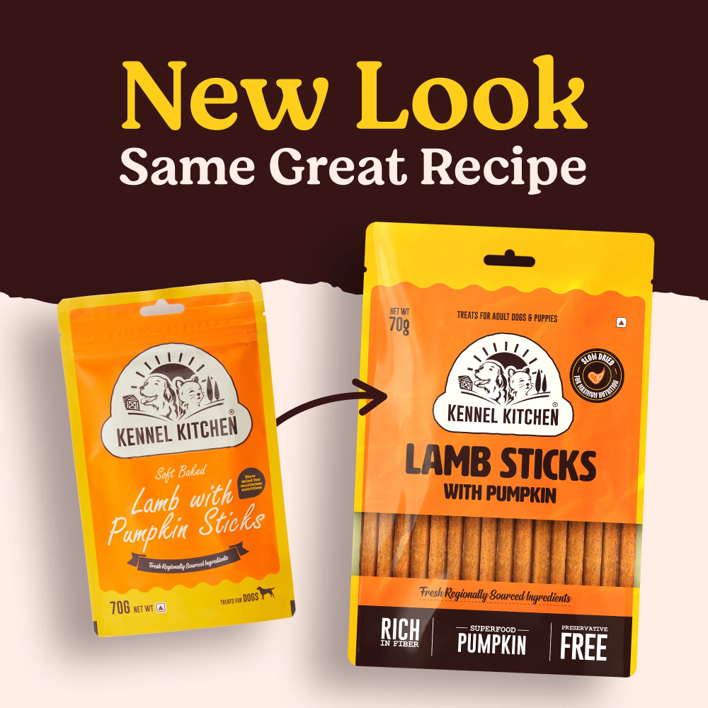 Kennel Kitchen Lamb Sticks with Pumpkin Stick Dog Treats image 4
