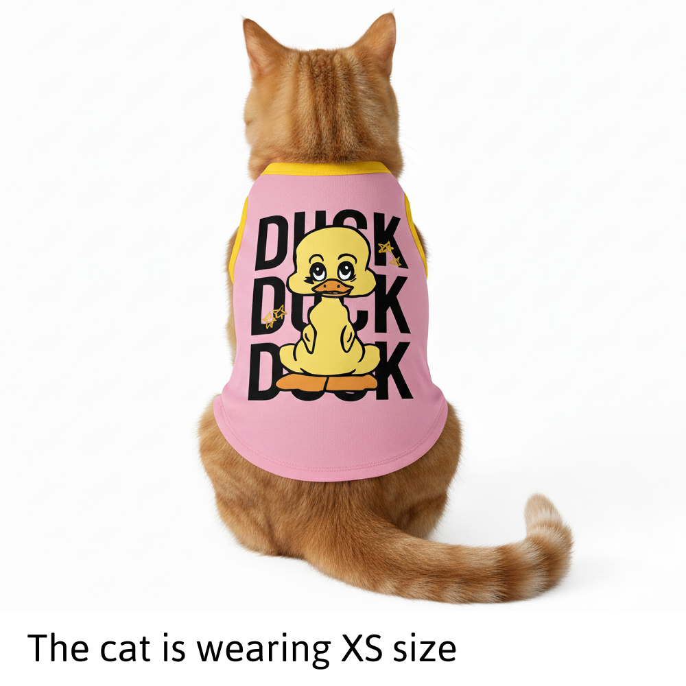 Skatrs Duck Duck Duck Cotton T shirt for Dogs and Cats image 10
