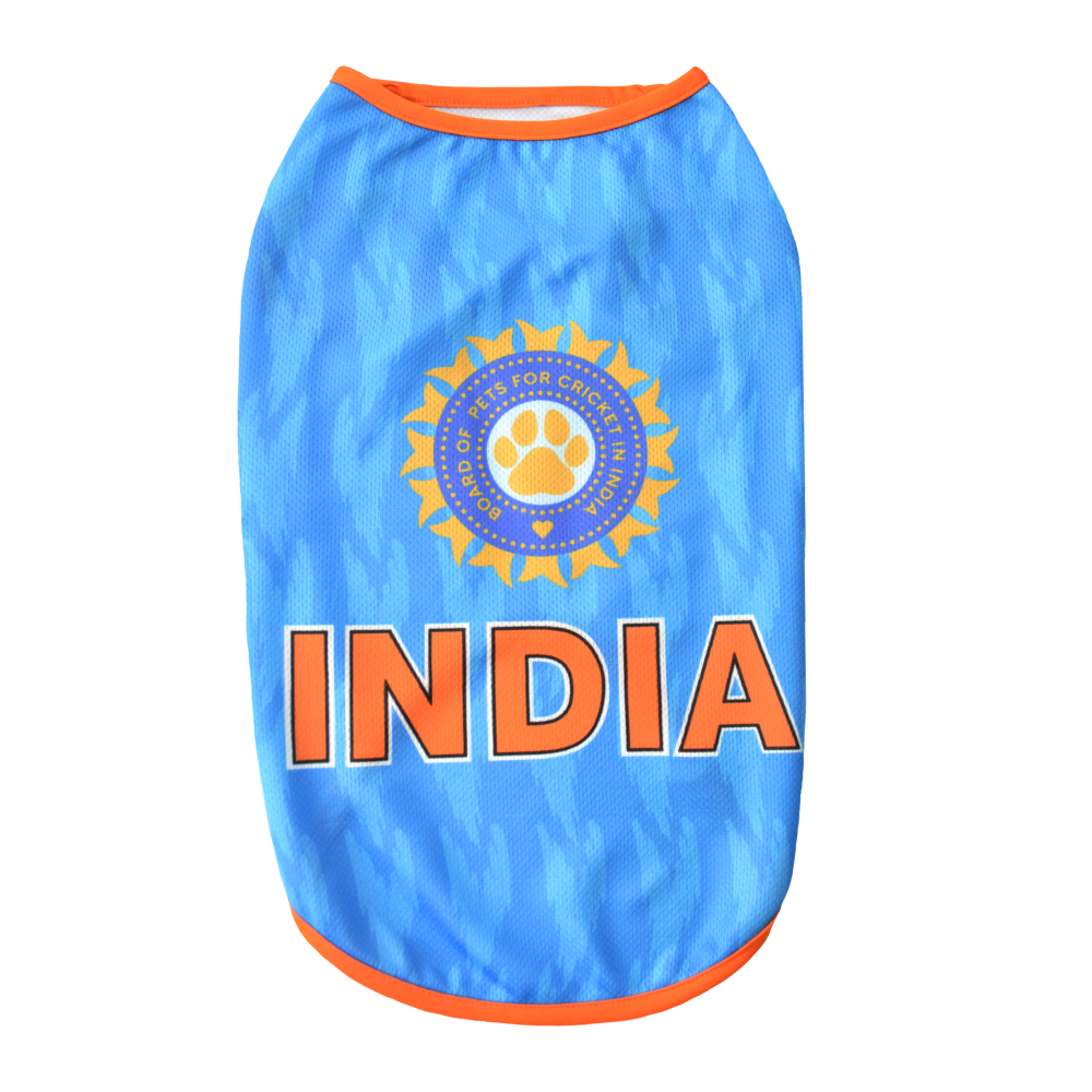 Pets Way Champions Trophy Jersey for Dogs (Blue)