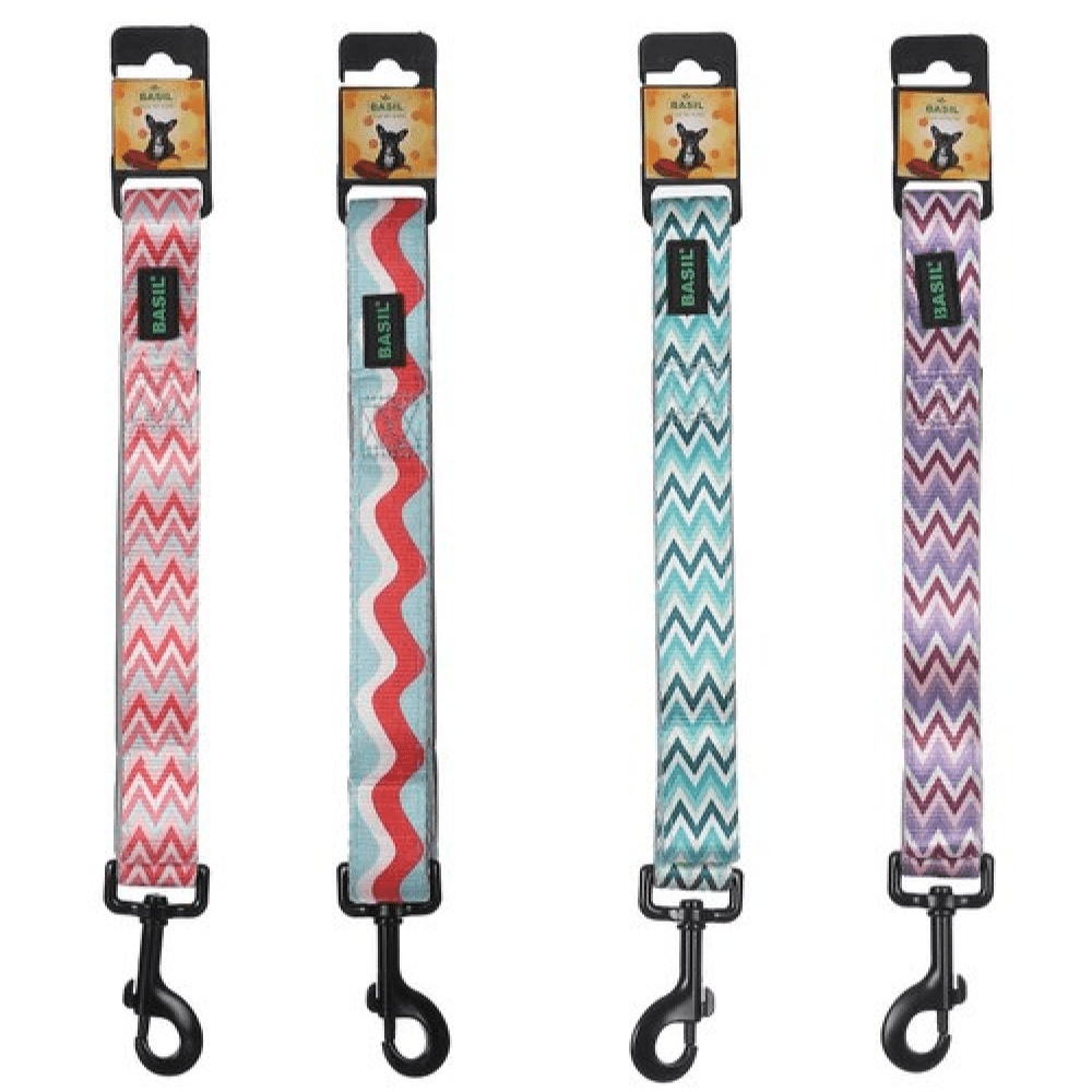 Basil Printed Leash for Dogs and Cats (Blue) image 3