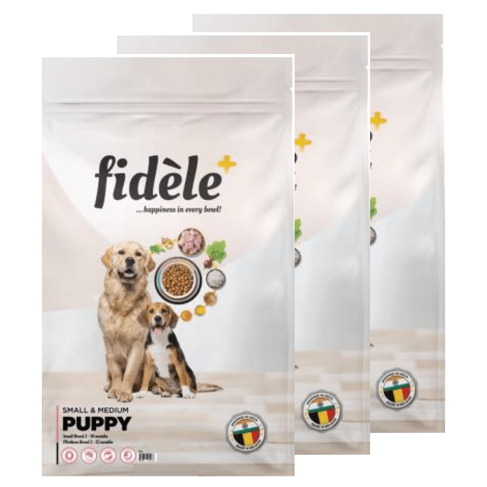 Fidele Plus Small and Medium Puppy Dry Food image 9