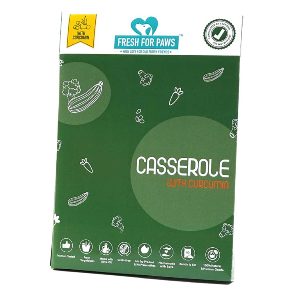 Fresh For Paws Vegetable Stew & Casserole with Curcumin Vegetarian Dog Wet Food image 7
