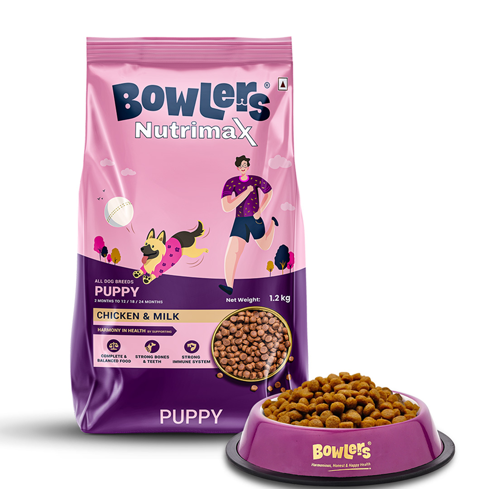 Bowlers Chicken and Milk Nutrimax Puppy Dog Dry Food image 2