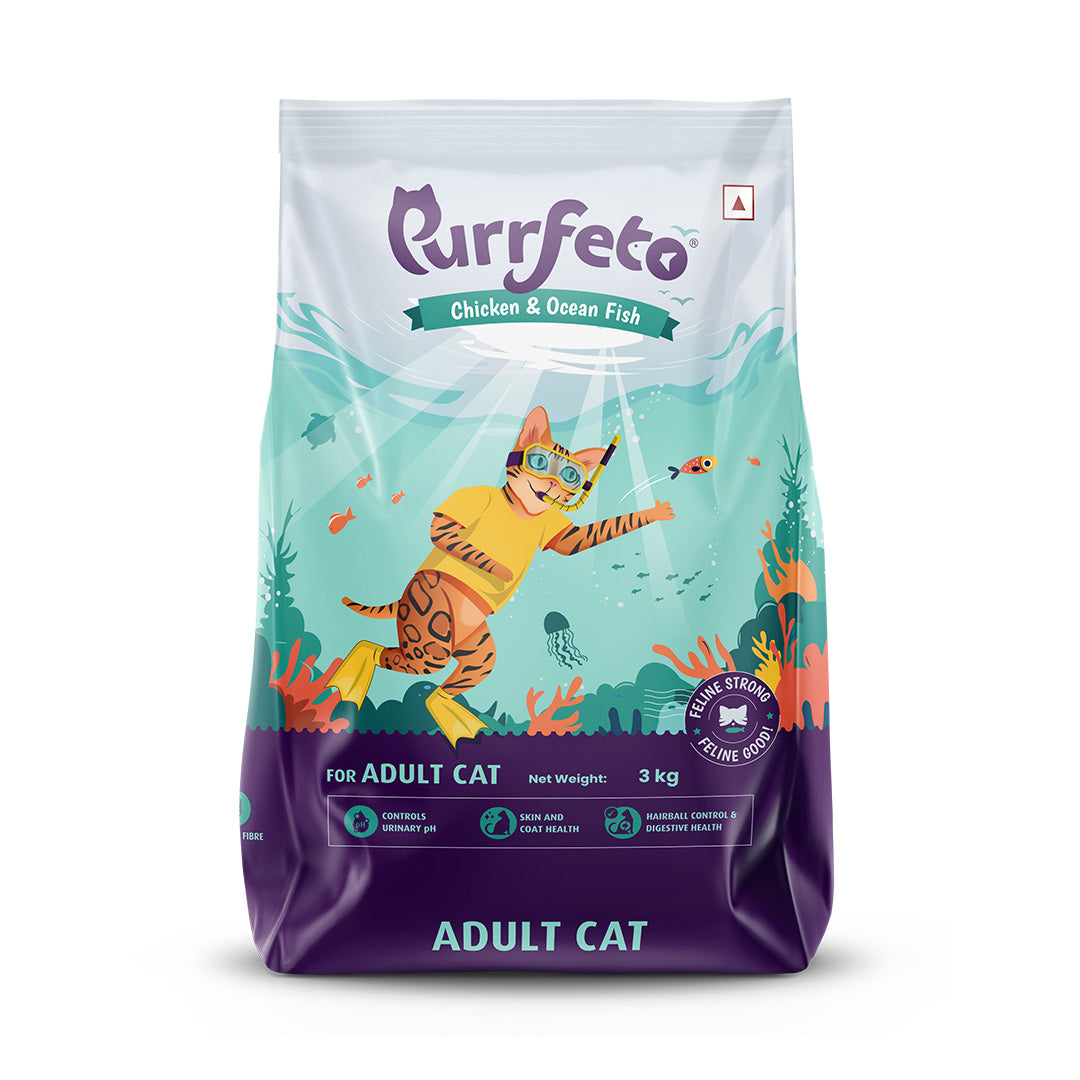Purrfeto Chicken and Ocean Fish Cat Dry Food image 4