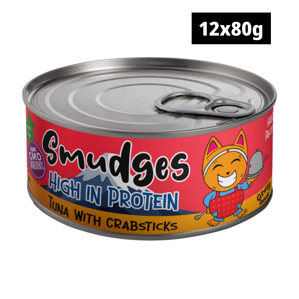 Smudges Tuna with Crabsticks in Gravy Adult Cat Wet Food image 4