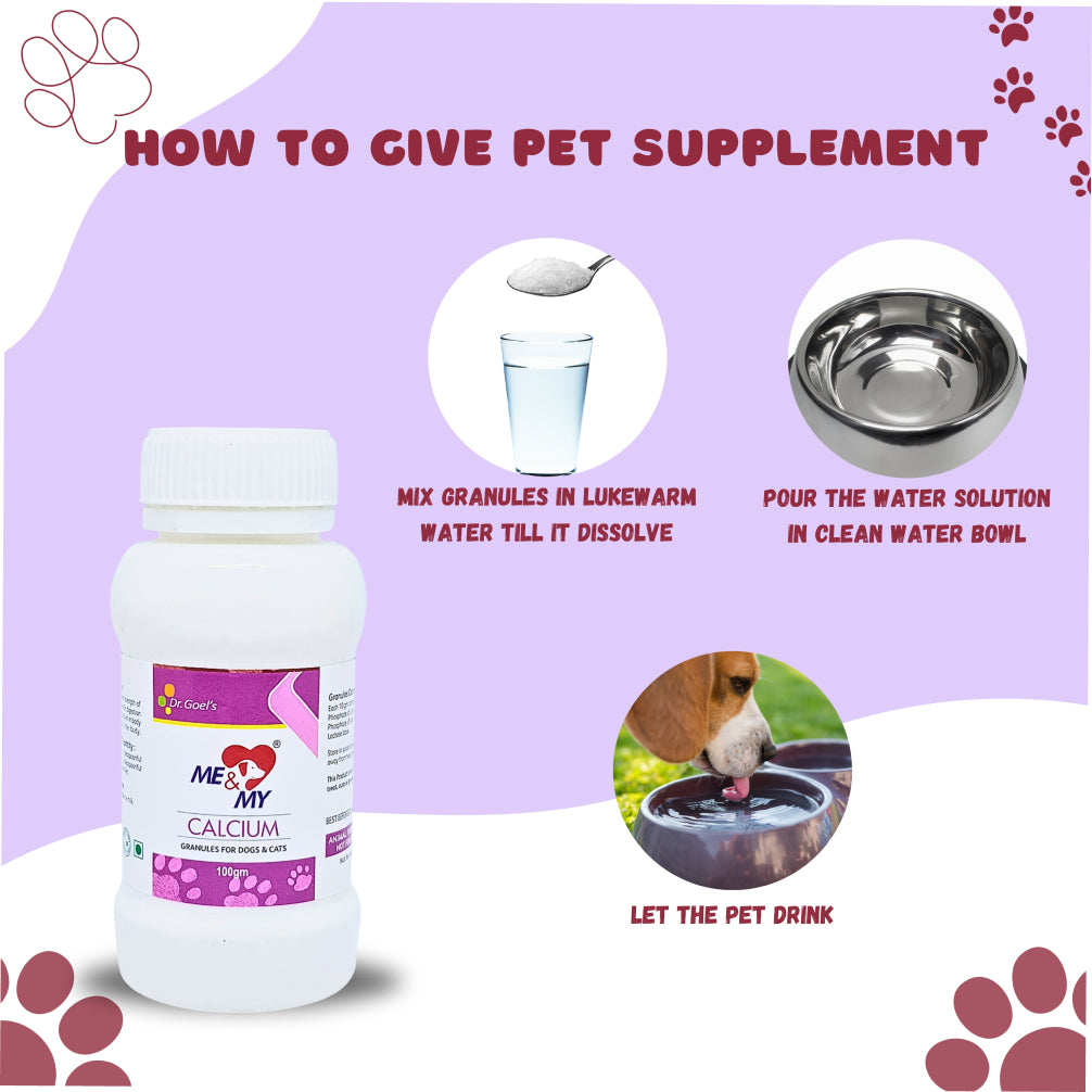 Dr Goel's Me & My Calcium Supplements for Dogs and Cats image 3