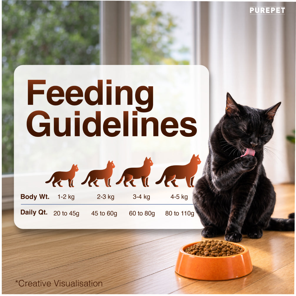 Purepet Mackerel Adult Cat Dry Food image 4
