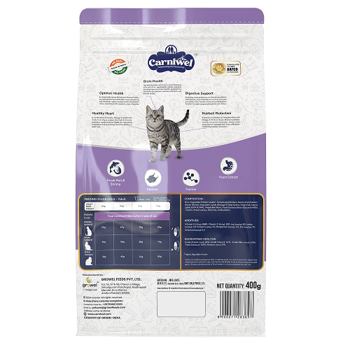 Carniwel Fresh Fish and Shrimp For Adult Cat Dry Food image 7