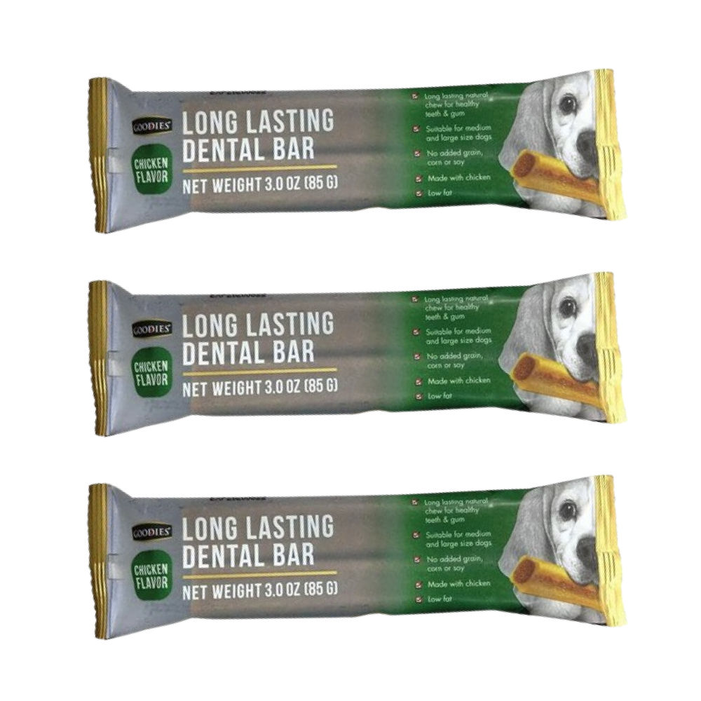 Goodies Long Lasting Dental Bar Chicken Dog Treats image 5