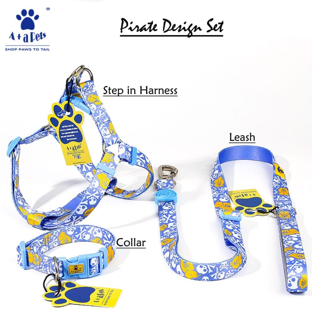 A Plus A Pets Leash in Pirate Design for Dogs image 4