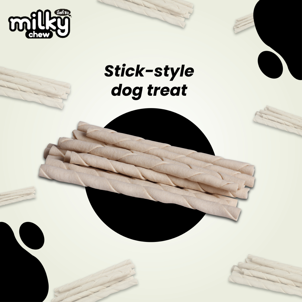 Dogaholic Milky Chew Stick Style Dog Treats image 6