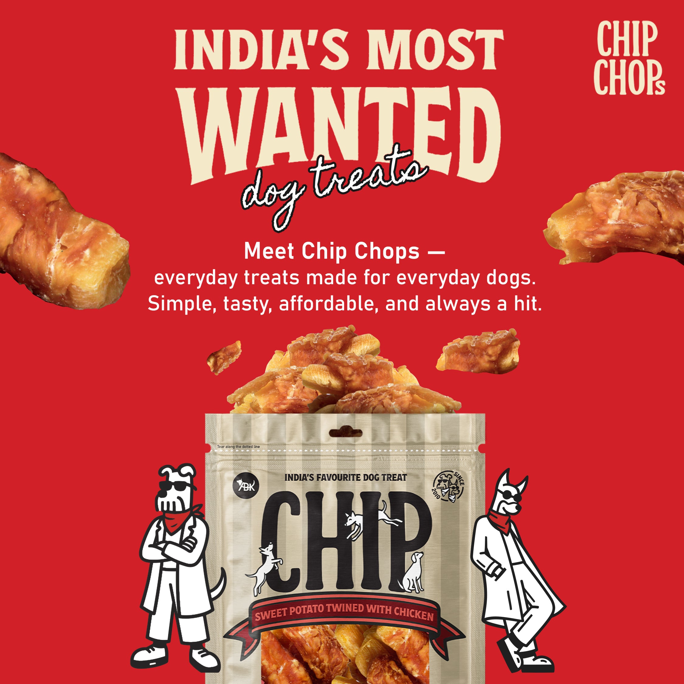 Chip Chops Sweet Potato Chicken Dog Treats image 6