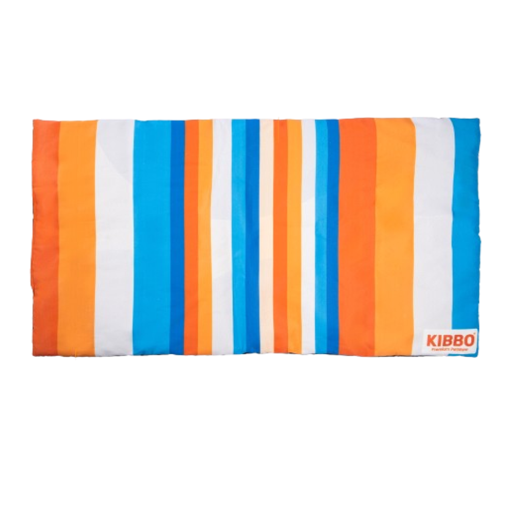 Kibbo Lightweight and Portable Mats for Dogs and Cats (Orange/Blue)