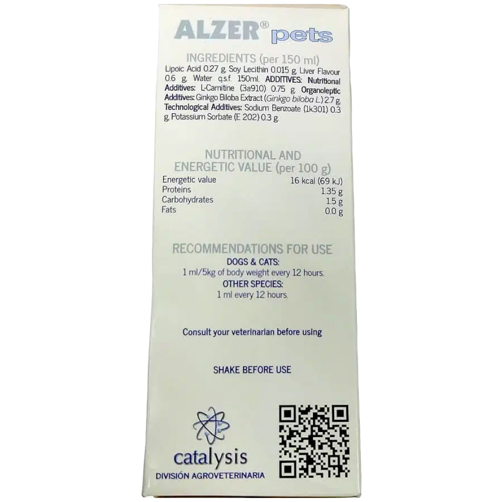 Vivaldis Alzer Syrup for Dogs and Cats (150ml) image 5