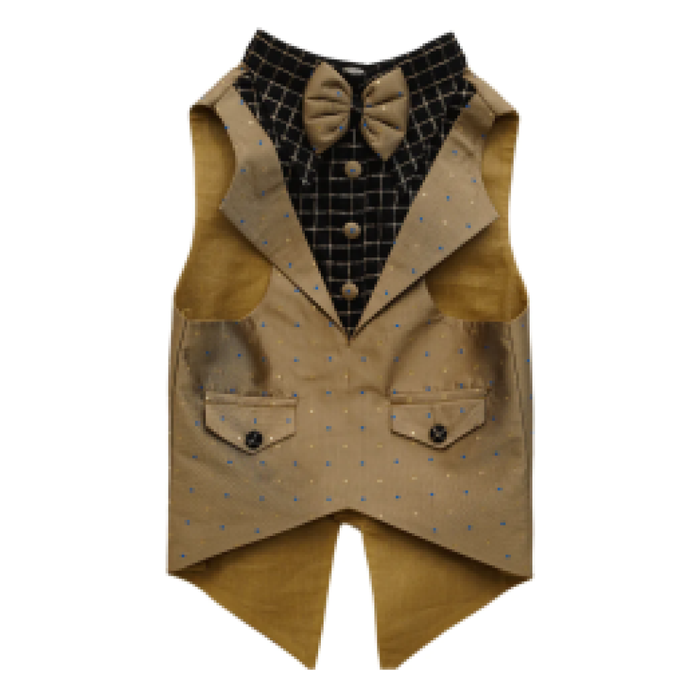 Floof & Co Tuxedo for Dogs (Khaki) image 2