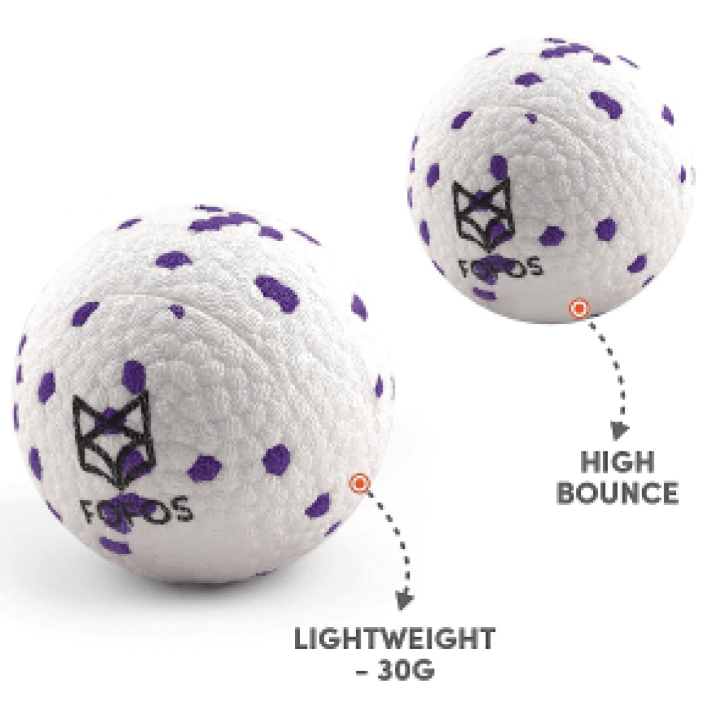 Barkbutler x Fofos Super Bounce Chew Ball for Dogs (White) image 4
