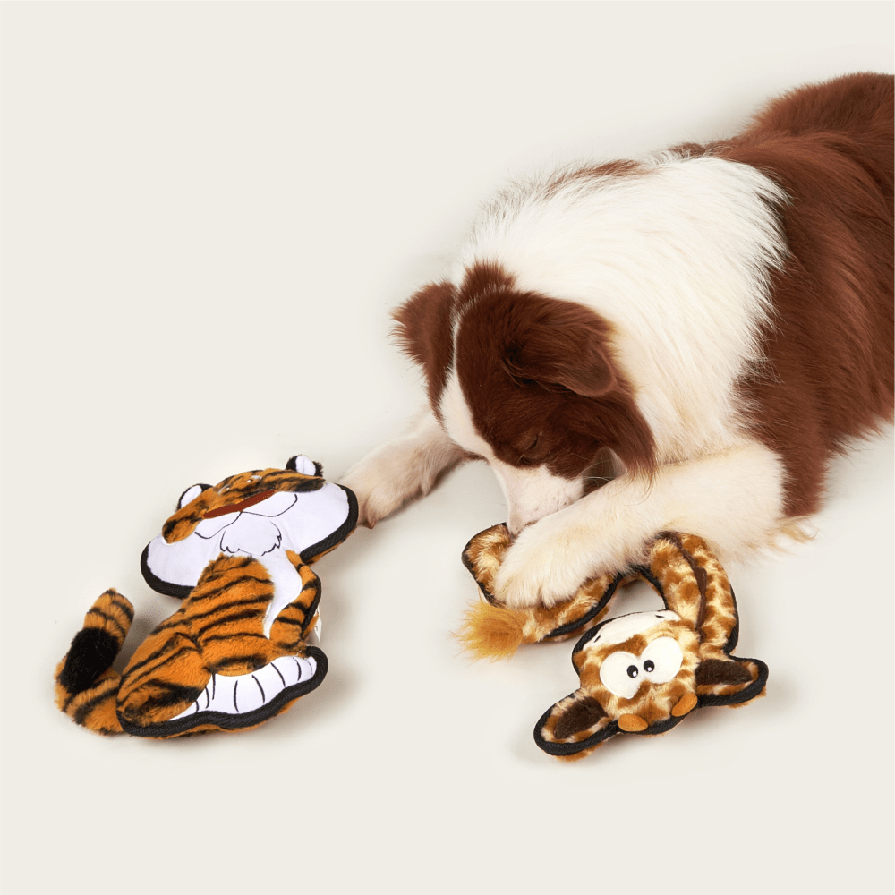 Barkbutler x Fofos Safari Line Tiger Plush Toy for Dogs image 8