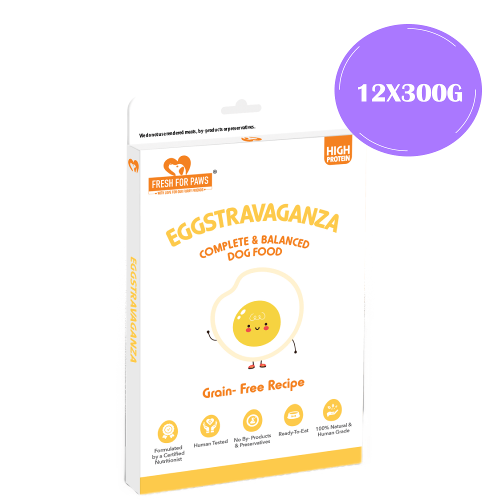 Fresh For Paws Eggstravaganza Dog Wet Food (300g) image 10