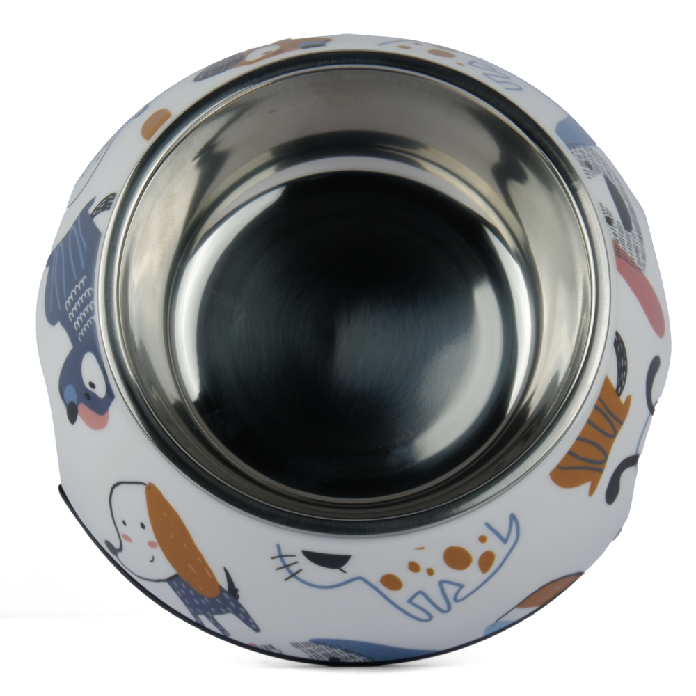 Pet Vogue Cartoon Pattern Colourful Bowl for Dogs and Cats image 3