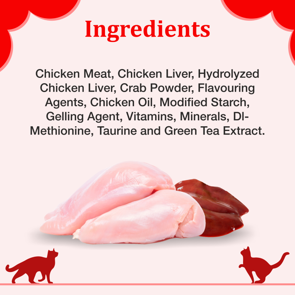 Purepet Crab and Chicken Lickable Creamy Treats for Cats image 3