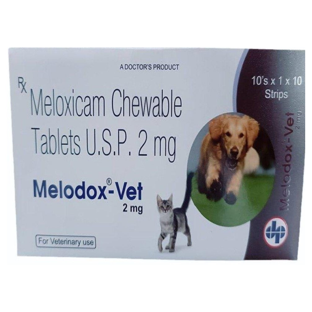 Doctors Vet Melodox Vet 2mg Tablets (Meloxicam) for Dogs and Cats