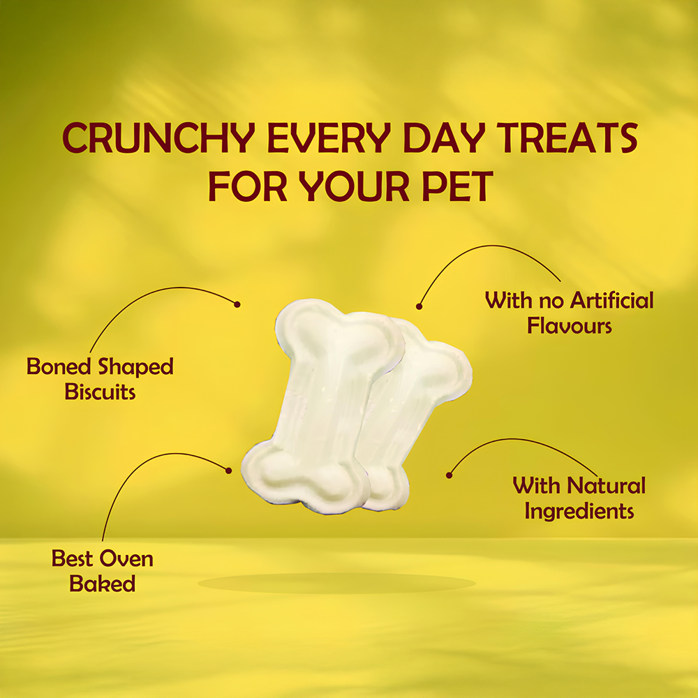 Nootie Spinach & Cheese Flavour Veg Biscuits Adult Dog Treats image 3