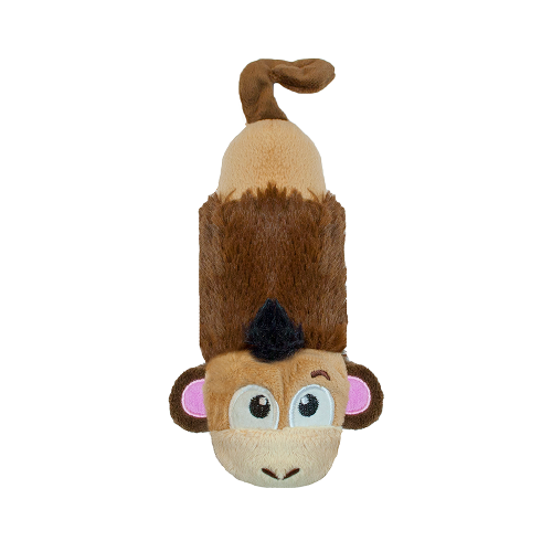 Petstages Mini Monkey Stuffing Free Toy for Dogs (Brown)