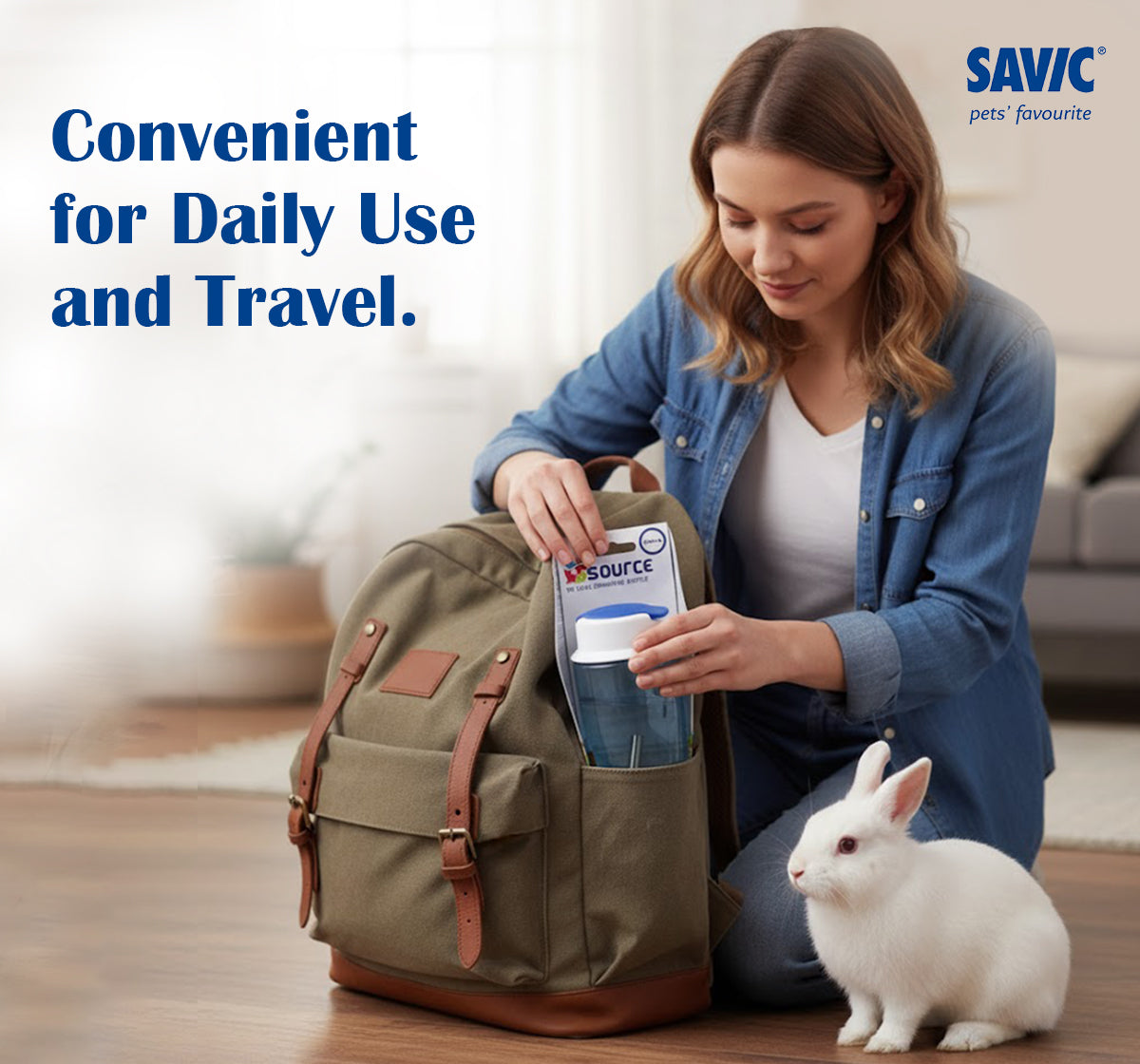 Savic Source Deluxe Drink Bottle for Hamsters and Rabbits image 6