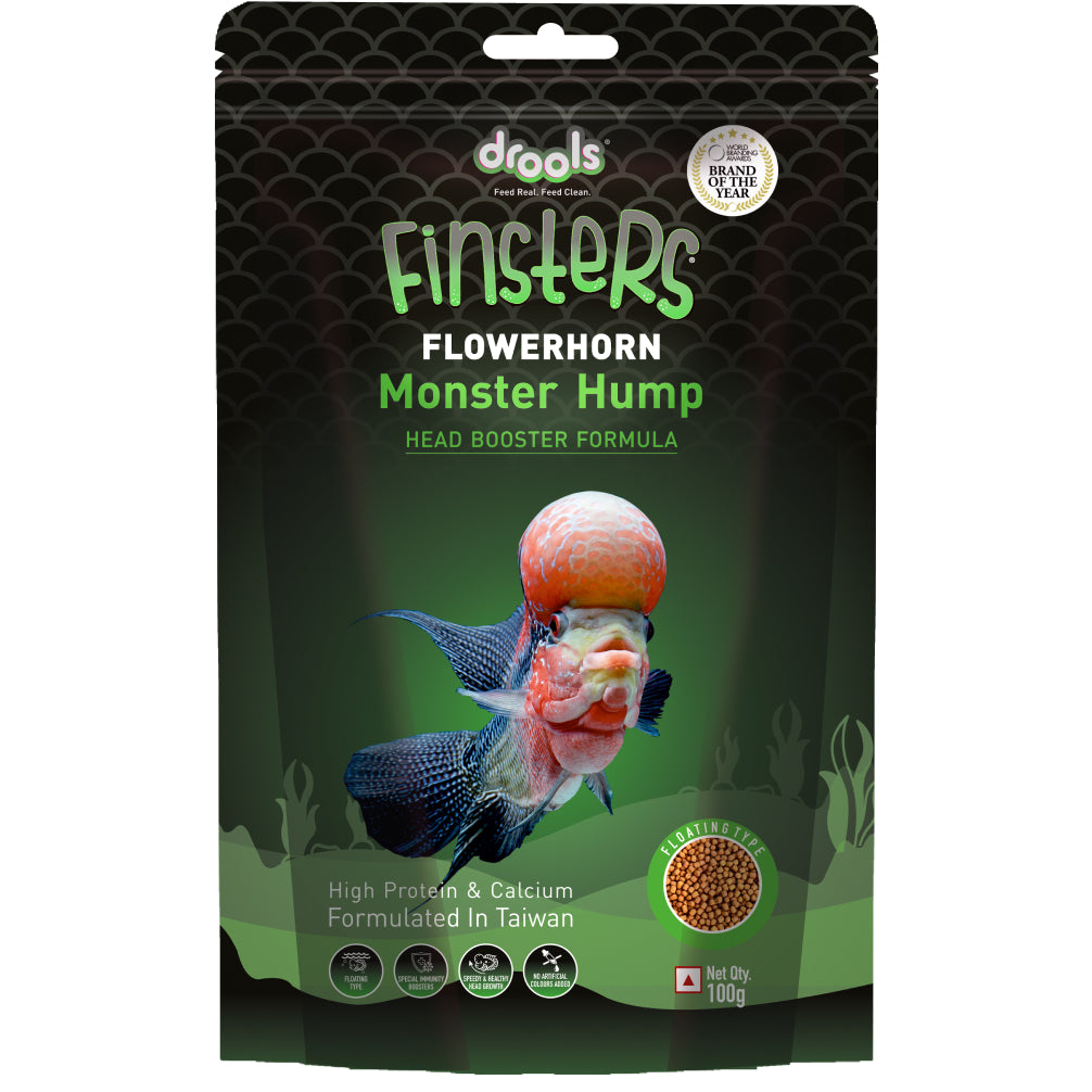 Drools Finsters Flower Horn Monster Hump Fish Food image 2