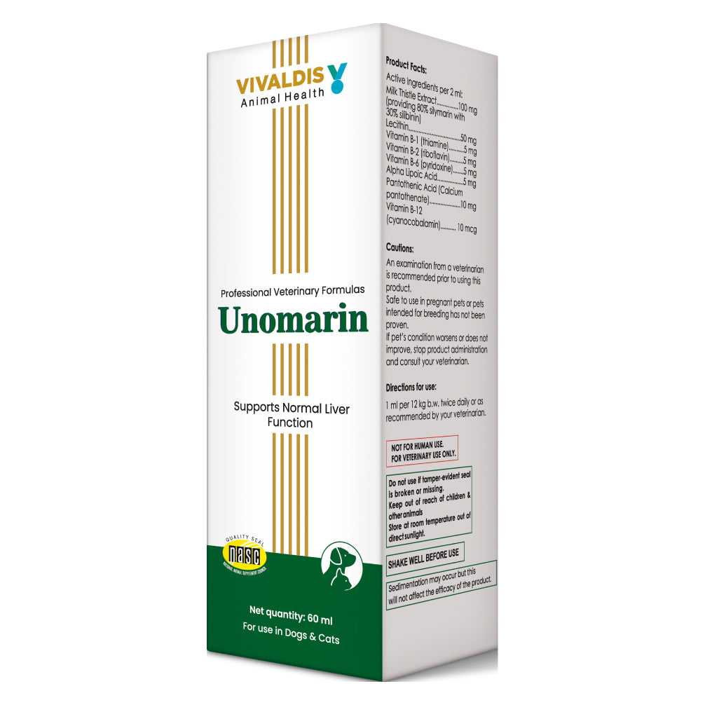 Vivaldis Unomarin Syrup for Dogs and Cats image 4