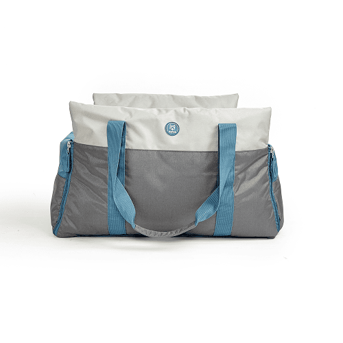 Barkbutler x Fofos Car Seat Carrier for Dogs and Cats (Grey/Blue) image 6