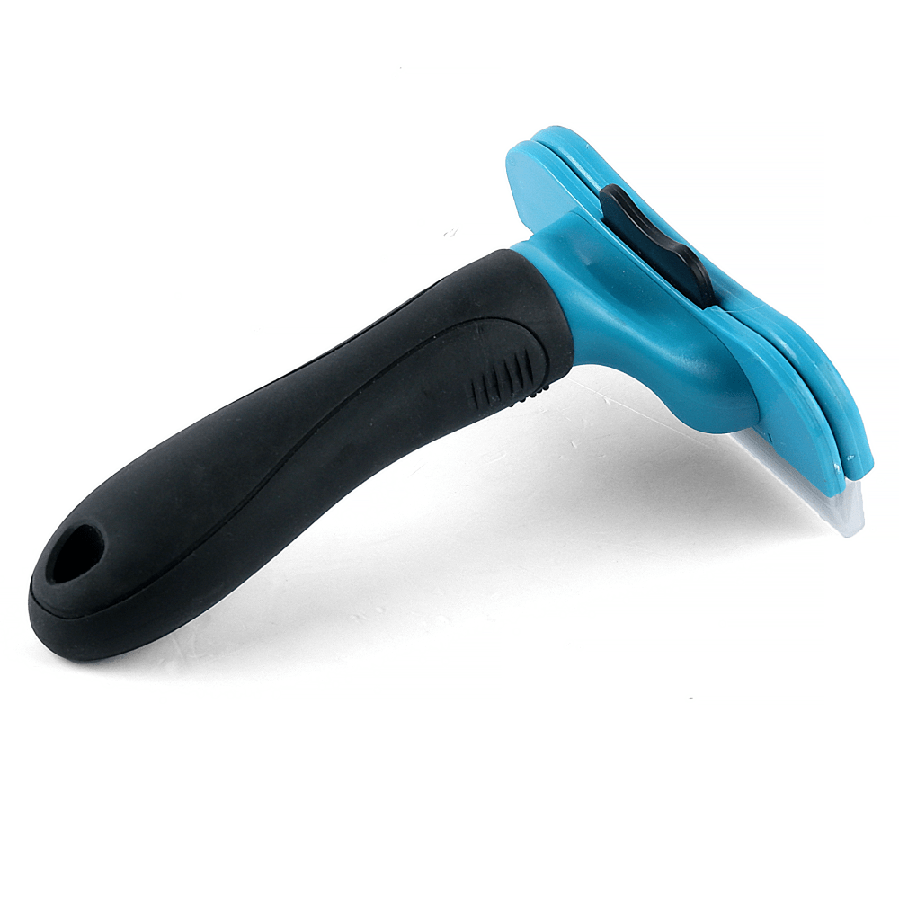 M Pets Stylus Deshedding Brush for Dogs and Cats (Blue) image 2