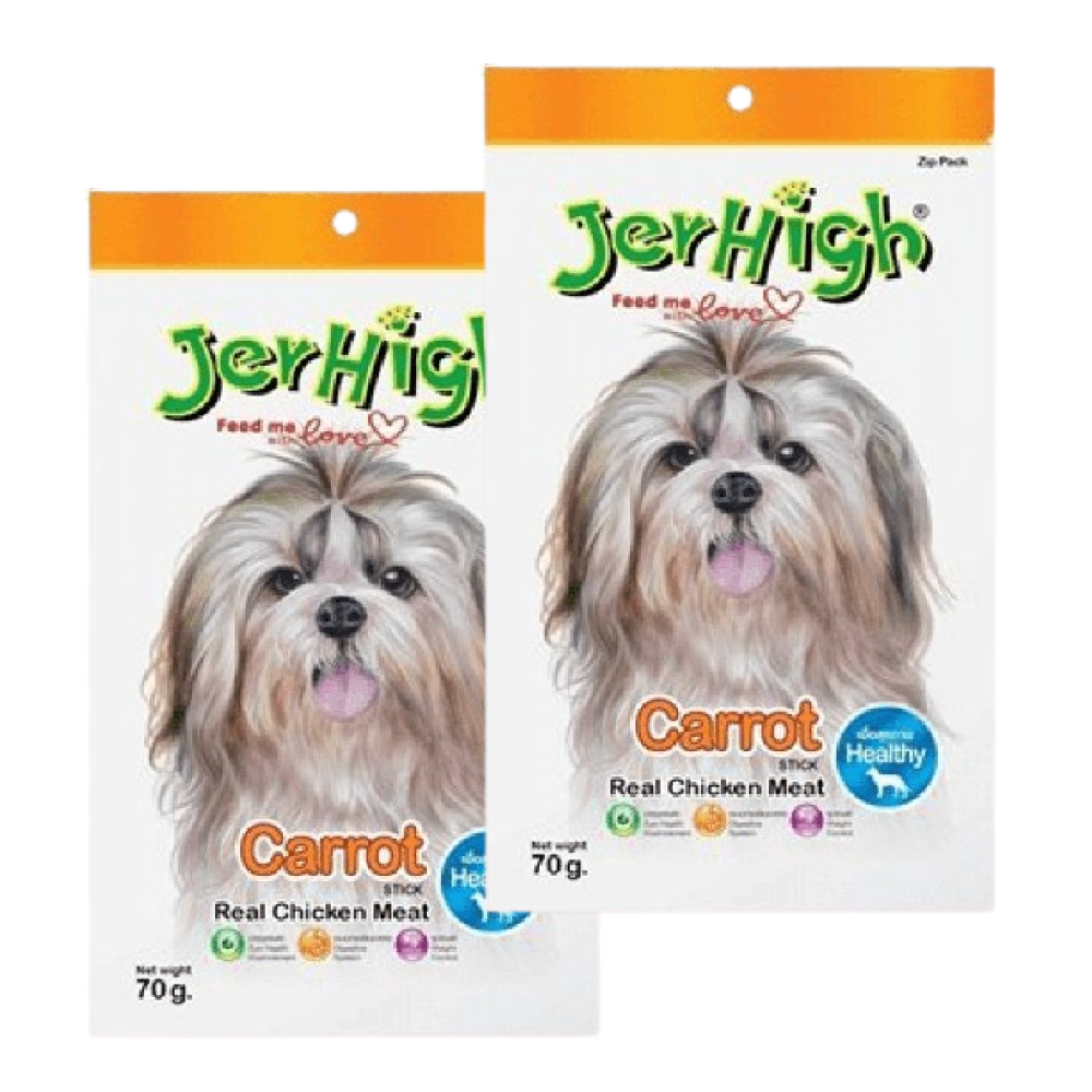 JerHigh Chicken Carrot Dog Treats image 3