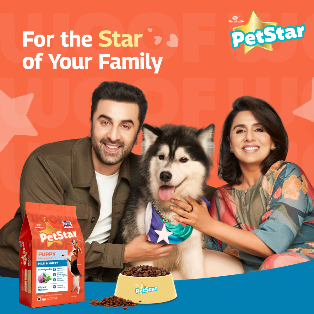 Mankind Petstar Milk and Wheat Puppy Dog Dry Food image 3