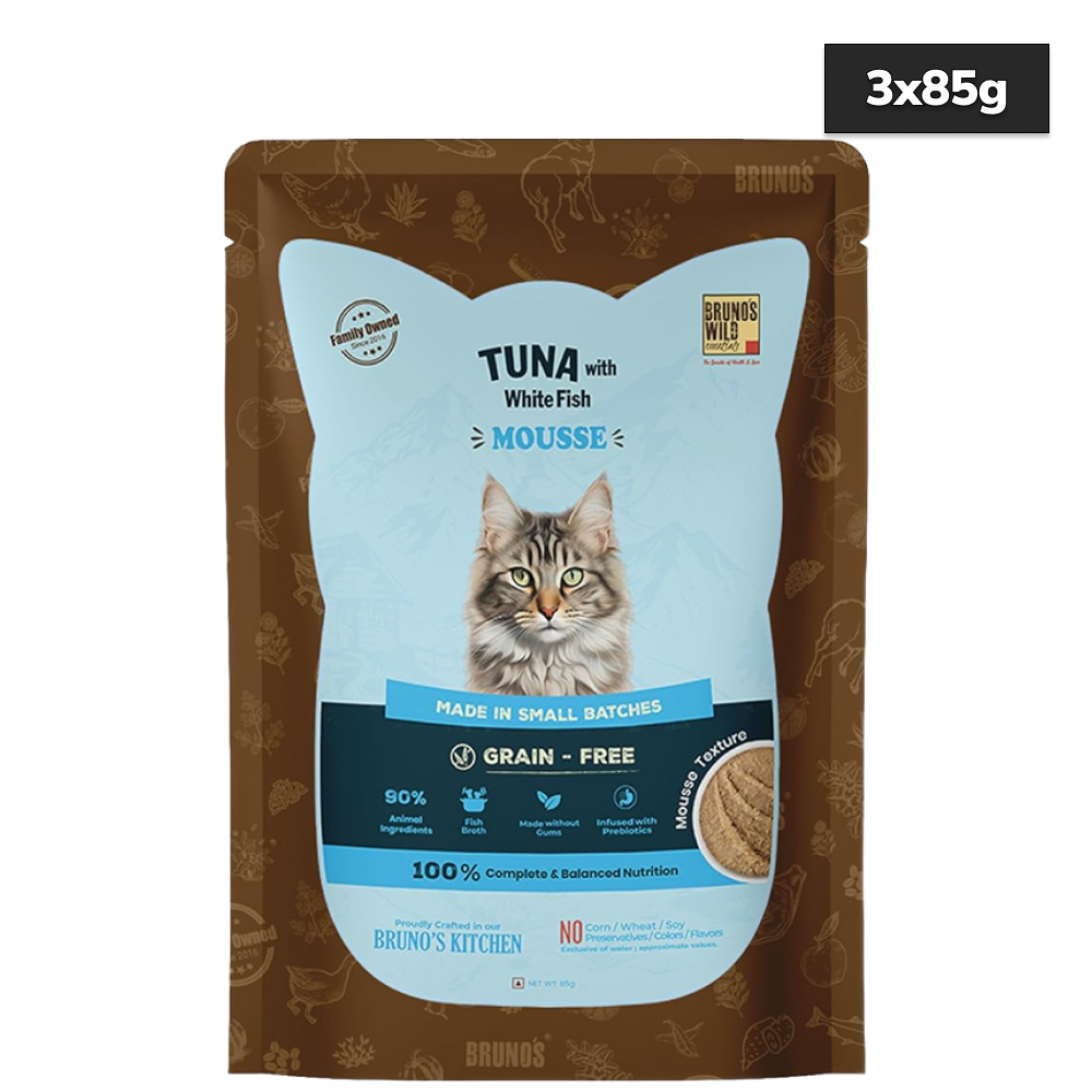 Bruno's Wild Essentials Tuna with Whitefish Mousse Cat Kitten Wet Food image 3