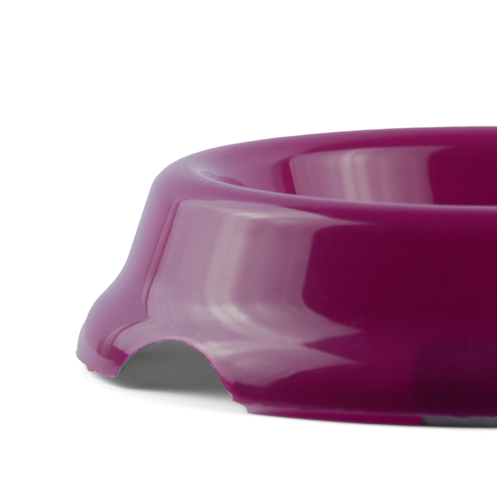 Trixie Non Slip Plastic Bowl for Cats (Purple) image 2