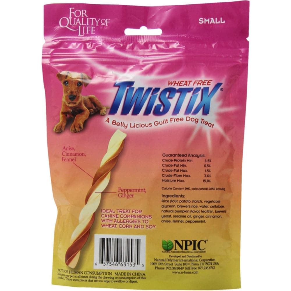 NPIC Twistix Pumpkin Spice Flavor Dog Treat image 2