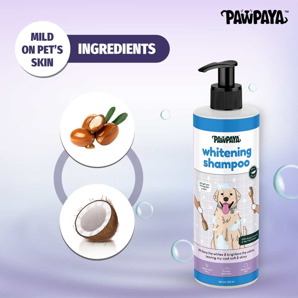 Pawpaya Whitening Coat Shampoo for Dogs image 5
