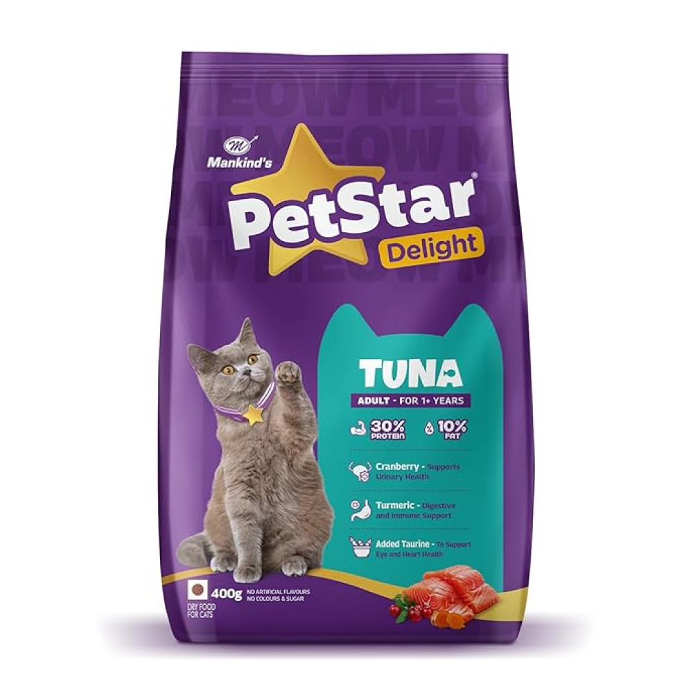 Mankind PetStar Tuna Adult Cat Dry Food image 2