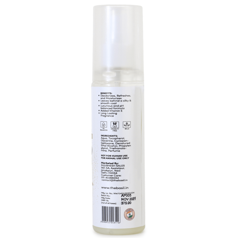 Basil Amour Cologne Spray for Dogs and Cats image 2