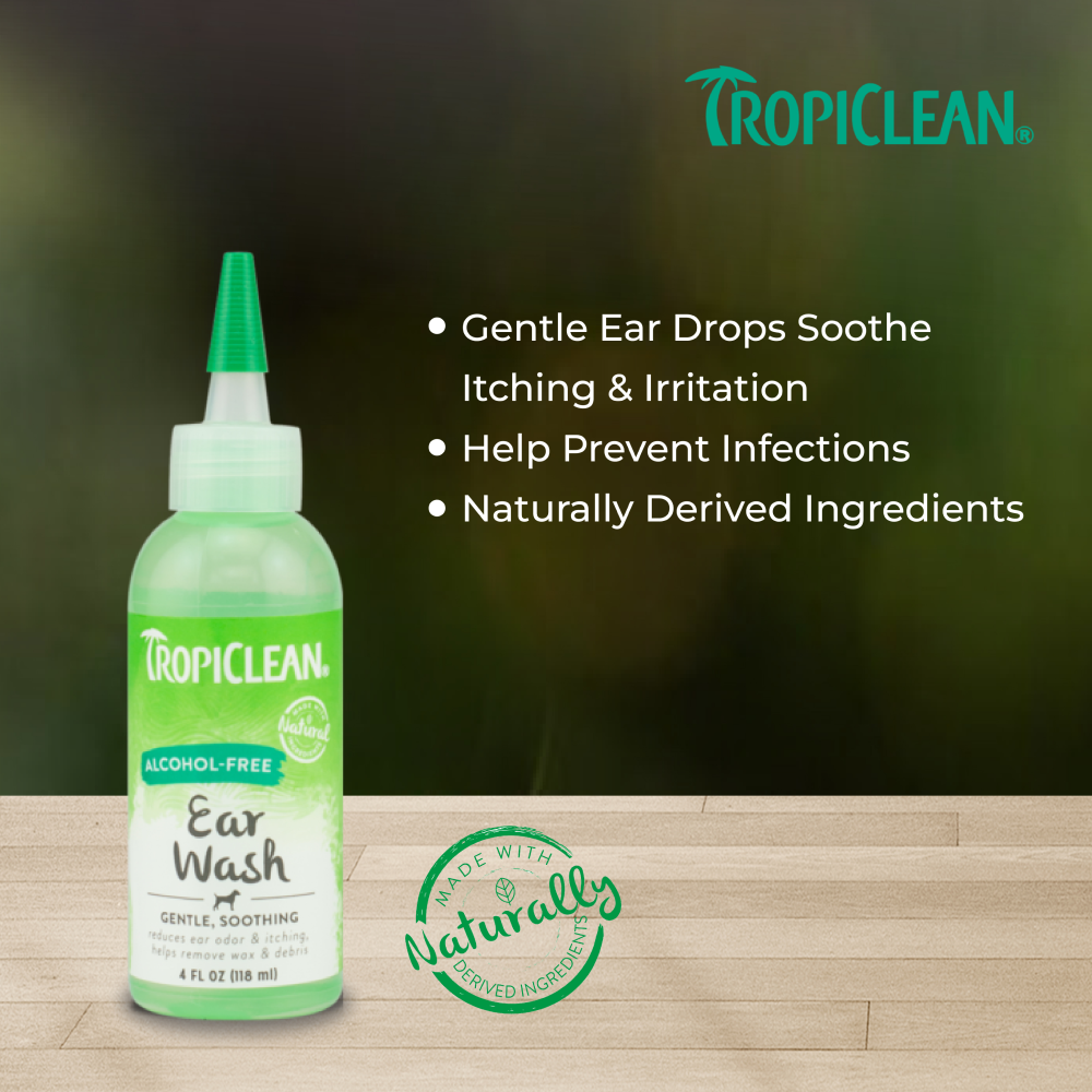 Tropiclean Alcohol Free Ear Wash for Dogs and Cats image 5