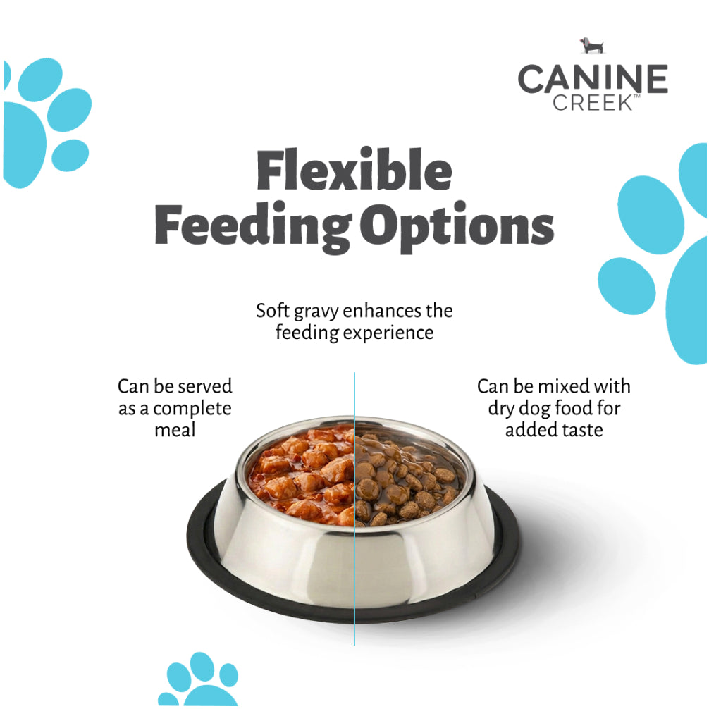 Canine Creek Real Chicken Gravy Adult Dog Wet Food image 8